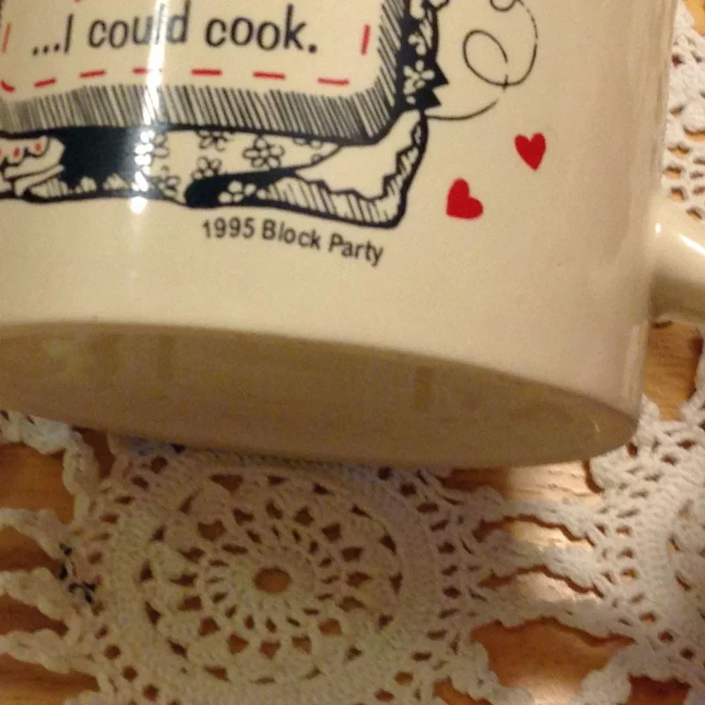 Homemaker, Quilter Coffee Mug, Vintage